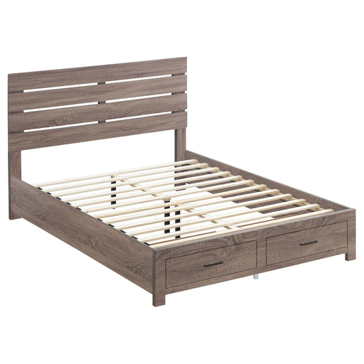 Brantford Eastern King Storage Bed Barrel Oak image