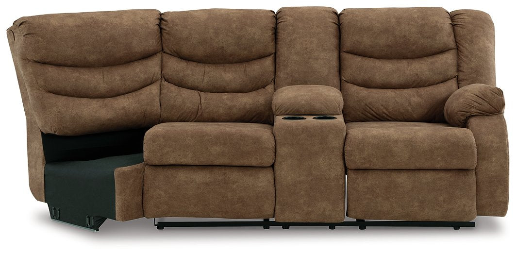 Partymate 2-Piece Reclining Sectional