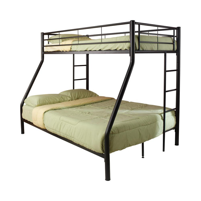 Hayward Twin Over Full Bunk Bed Black image