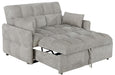 Cotswold Tufted Cushion Sleeper Sofa Bed Light Grey image