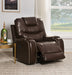 Braylon Brown PU Recliner (Motion) image