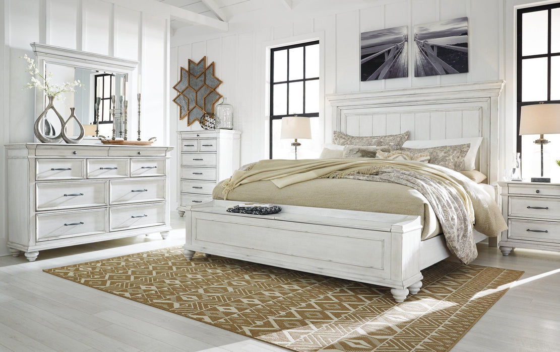 Kanwyn Bed with Storage Bench