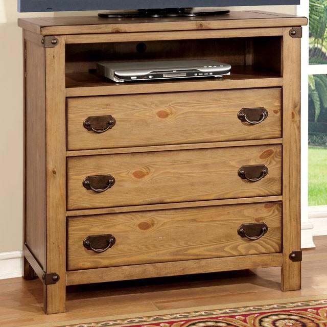 PIONEER Weathered Elm Media Chest image