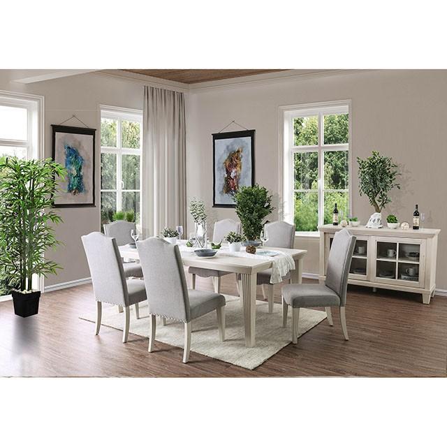 Daniella Antique White Dining Table