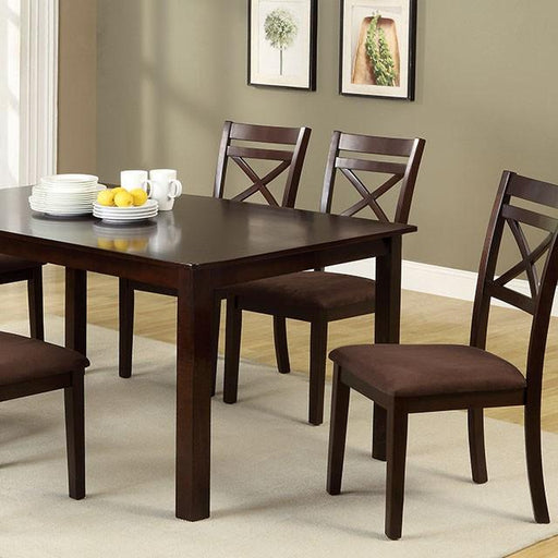 Weston II Espresso 7 Pc. Dining Table Set image