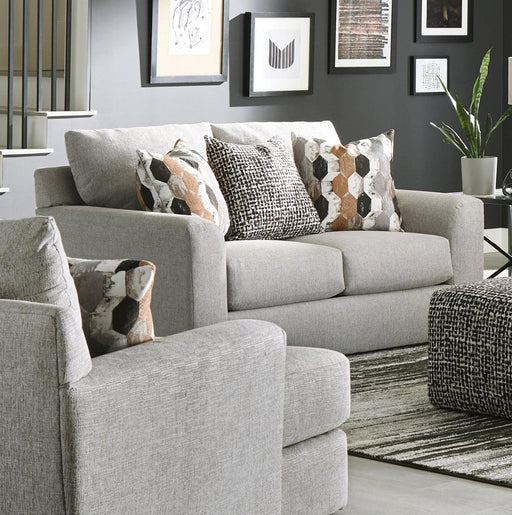 Jackson Hooten Loveseat in Nickel/Teak 3288-02 image