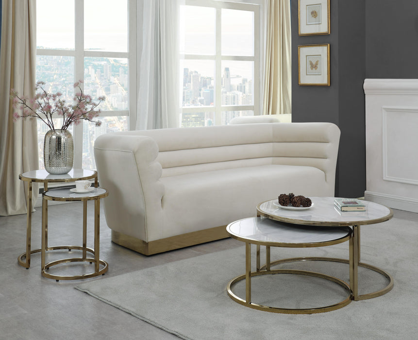 Massimo Gold End Table