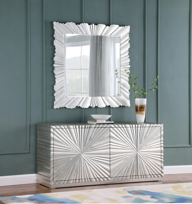 Silverton Silver Leaf Mirror