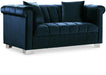 Kayla Navy Velvet Loveseat image