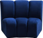 Infinity Navy Velvet Modular Chair image