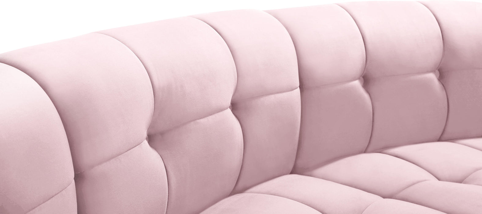 Limitless Pink Velvet 10pc. Modular Sectional