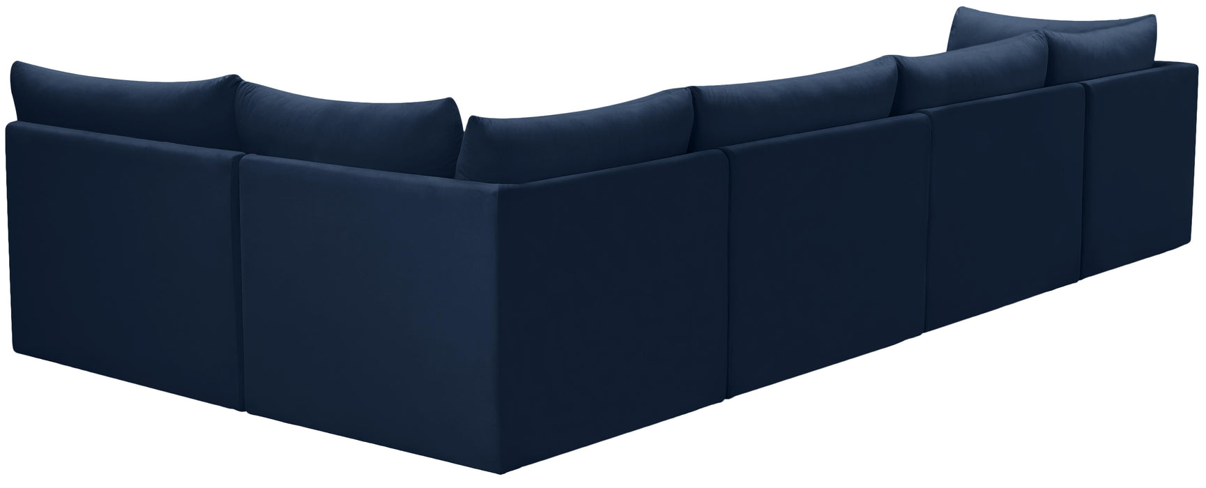 Jacob Navy Velvet Modular Sectional