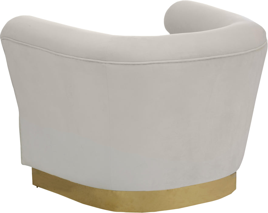 Bellini Cream Velvet Chair