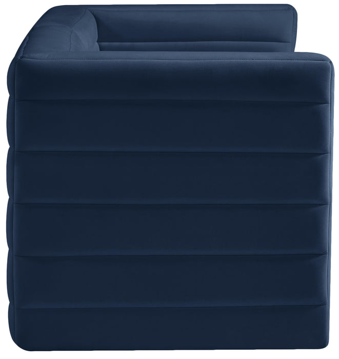 Quincy Navy Velvet Modular Sofa