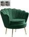 Gardenia Green Velvet Chair image