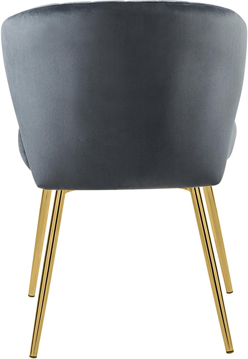 Finley Grey Velvet Dining Chair