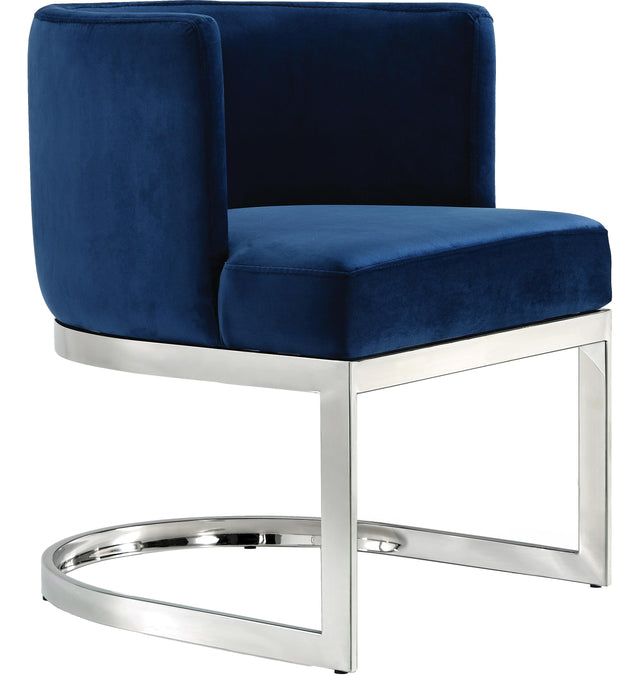 Gianna Navy Velvet Dining Chair