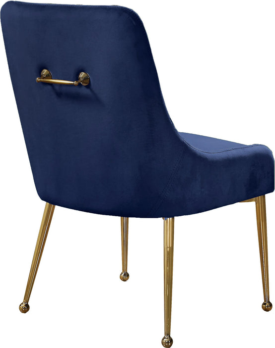 Owen Navy Velvet Dining Chair