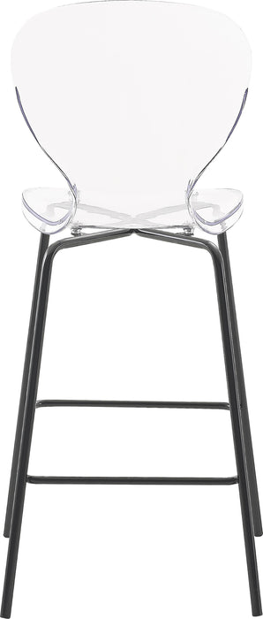 Clarion Matte Black Stool