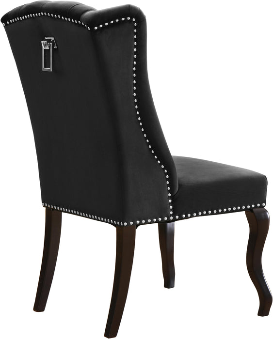 Suri Black Velvet Dining Chair