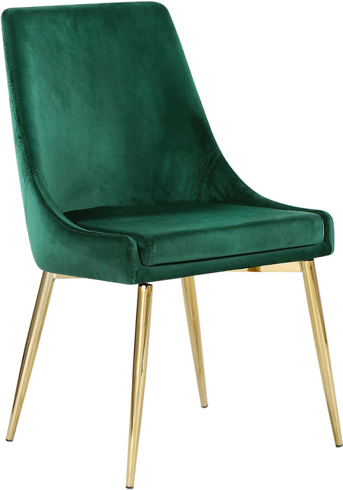 Karina Green Velvet Dining Chair