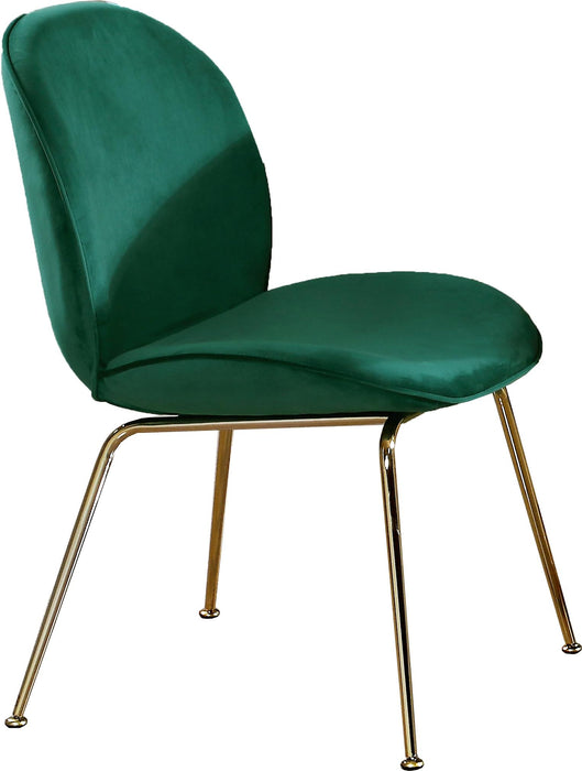 Paris Green Velvet Dining Chair