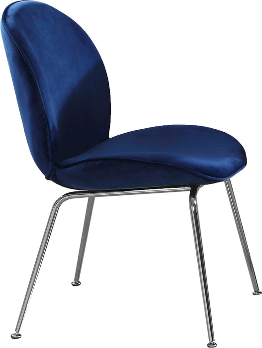 Paris Navy Velvet Dining Chair