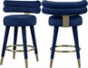 Fitzroy Navy Velvet Counter Stool image