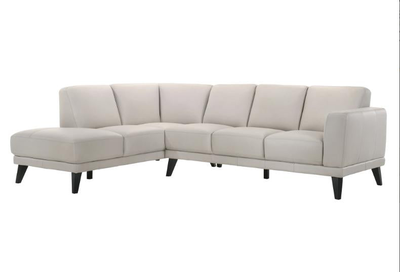 New Classic Altamura Sectional w/ RAF 3 Seat Sofa in Mist Gray image