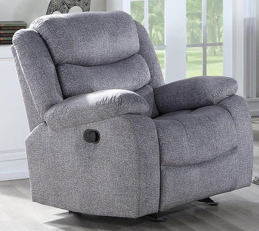 New Classic Furniture Granada Glider Recliner in Gray image