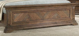 New Classic Furniture Mar Vista 6/6-6/0 EK/WK Footboard and Slat in Walnut image