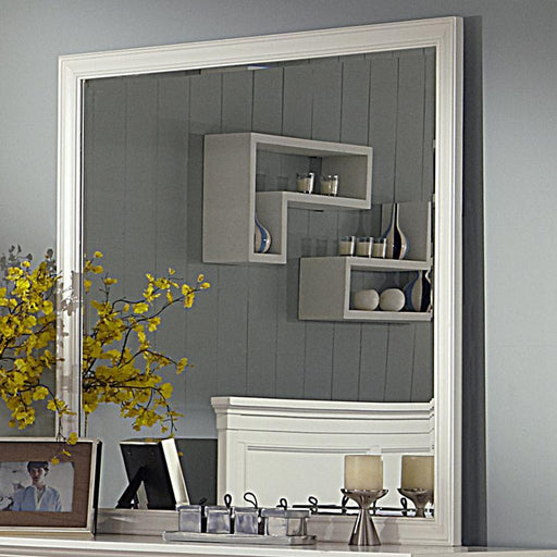 New Classic Tamarack Mirror in White image