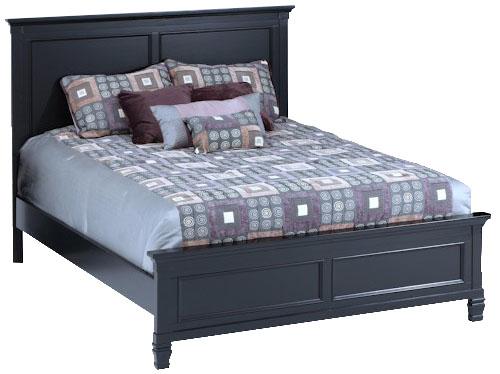 New Classic Tamarack King Panel Bed in Black