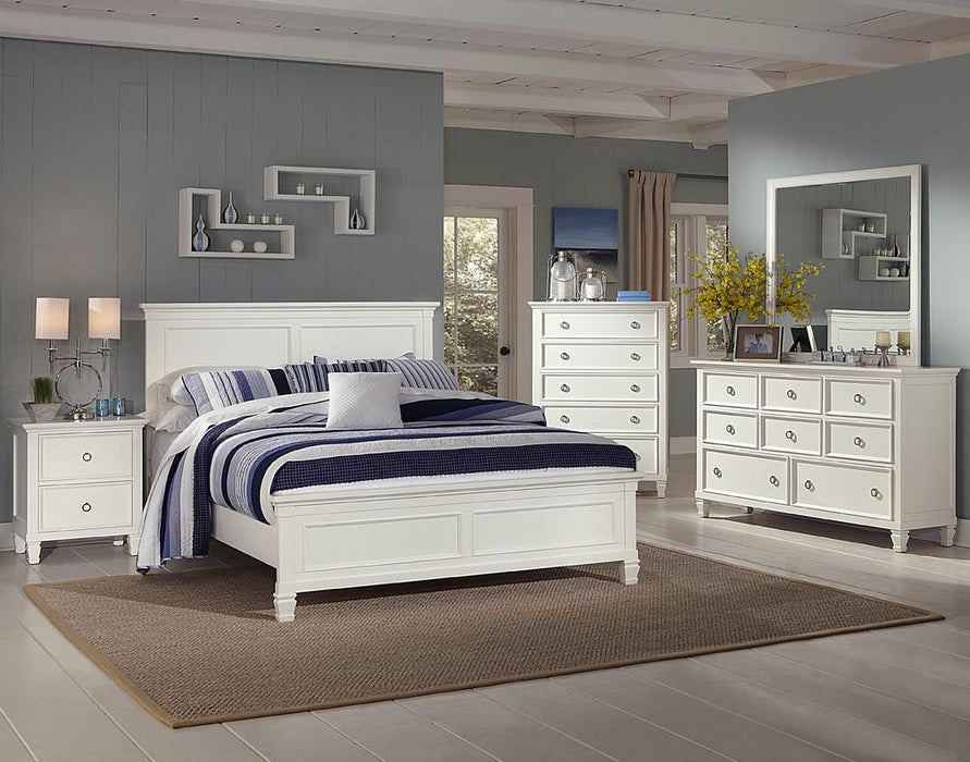 New Classic Tamarack 2-Drawer Nightstand in White